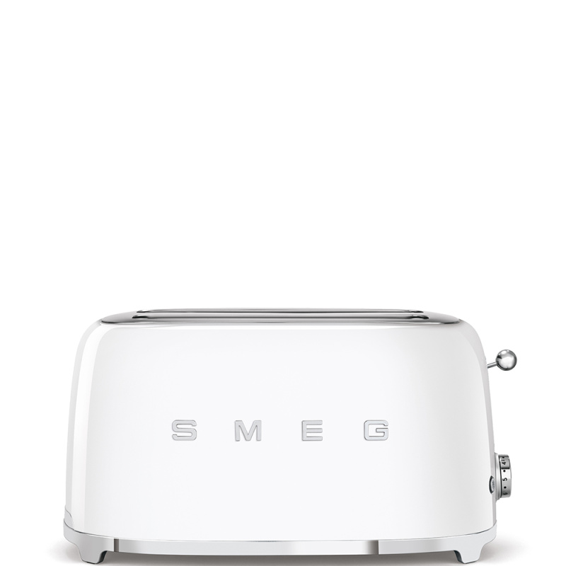 Smeg Toustovač 50´s Retro Style, 4x2, TSF02 bílý TSF02WHEU