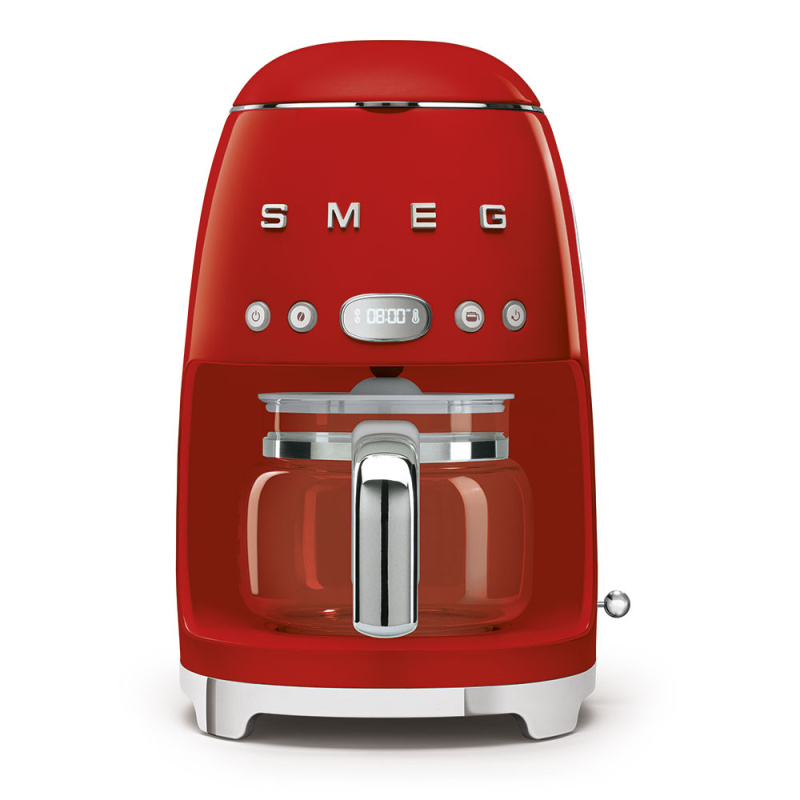 Smeg Překapávač na kávu 50´s Retro Style, červená DCF02RDEU