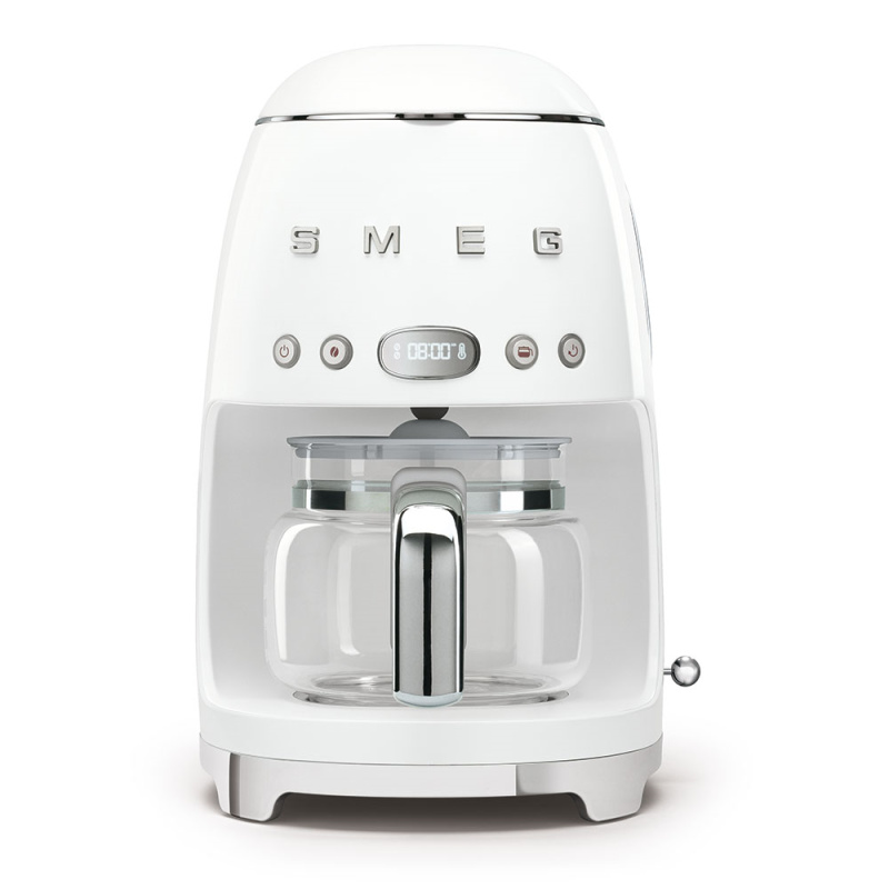 Smeg Překapávač na kávu 50´s Retro Style, bílá DCF02WHEU