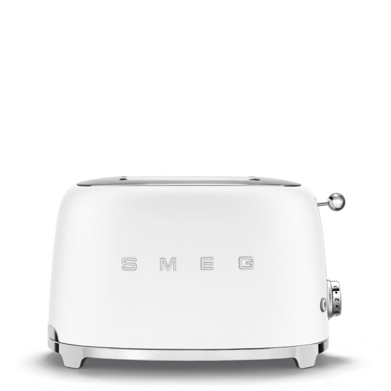 Smeg Toustovač TSF01, 2x2, 50's Retro Style, matná bílá TSF01WHMEU