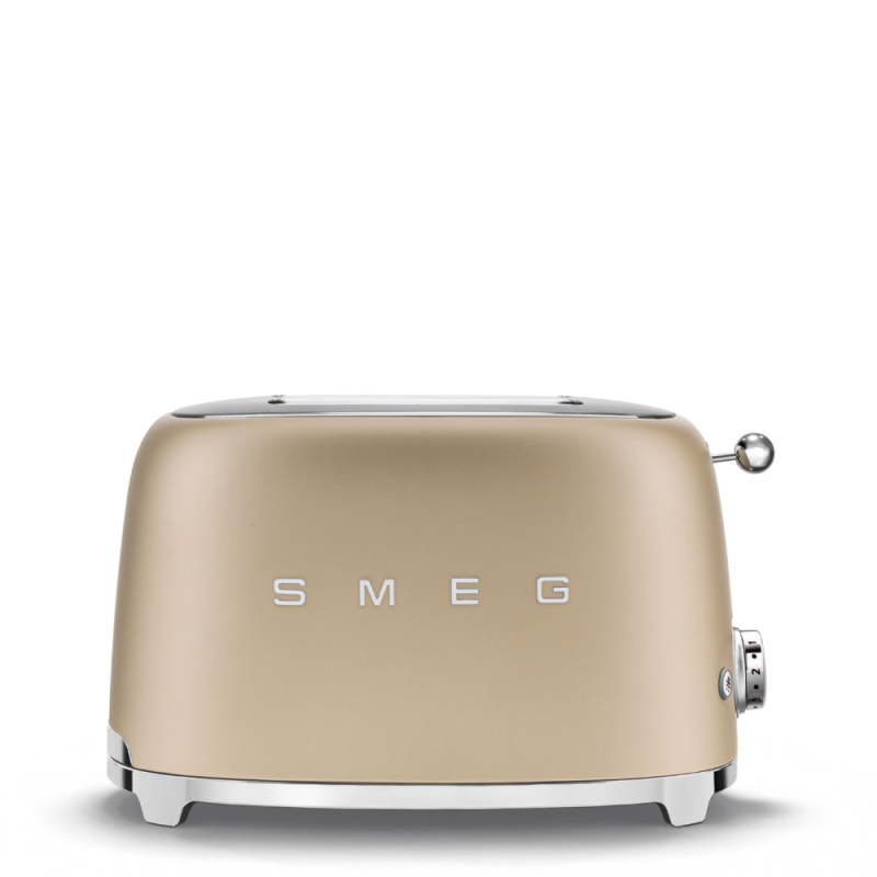 Topinkovač Smeg 50's style TSF01CHMEU / 950 W / matná zlatá Varianta: ivi1