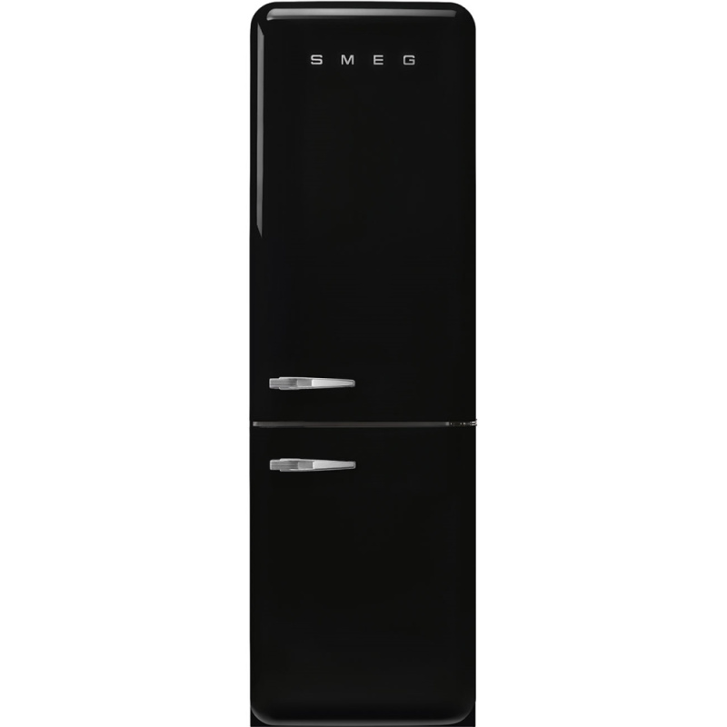 Smeg Lednice s mrazákem 50´s Retro Style FAB32 R, 234l/97l, pravostranné otvírání, černá FAB32RBL5