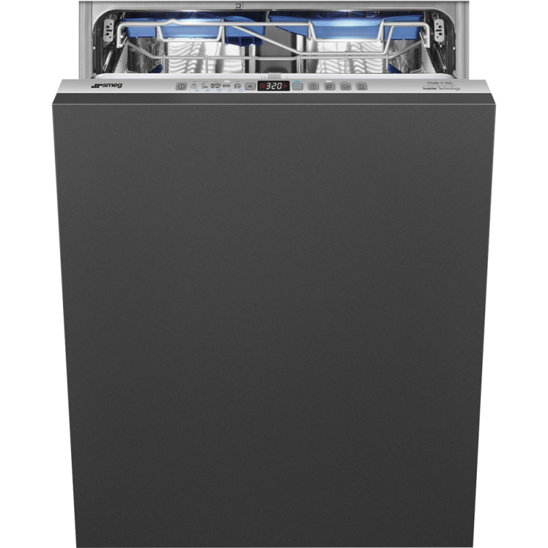 Smeg Vestavná myčka nádobí, 60 cm, na 14 sad nádobí, šedá ST323PT