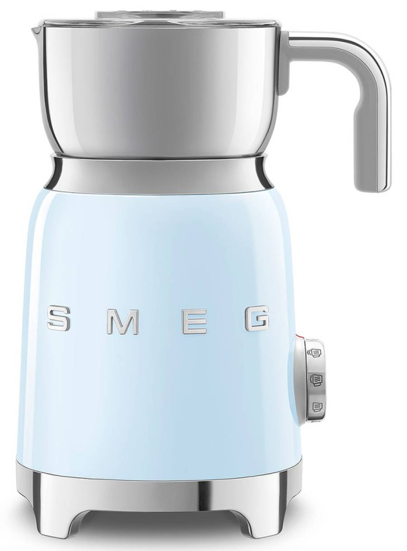 Smeg Napěňovač mléka 50´s Retro Style MFF11, pastelově modrý MFF11PBEU
