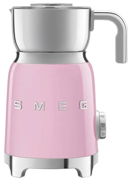 Smeg Napěňovač mléka 50´s Retro Style MFF11, růžový MFF11PKEU