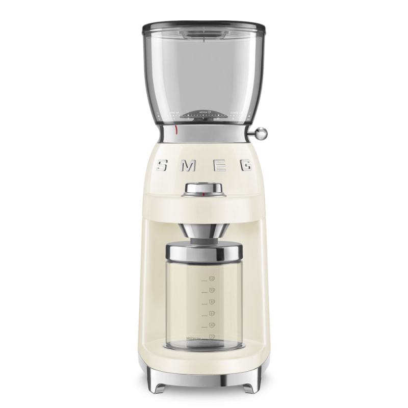 Smeg Mlýnek na kávu 50´s Retro Style CGF11, krémový CGF11CREU