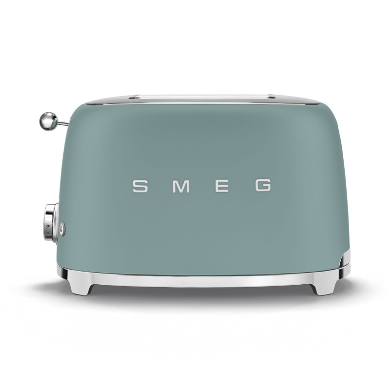 Smeg Toustovač TSF01, 2x2, 50's Retro Style, matná zelená smaragdová TSF01EGMEU
