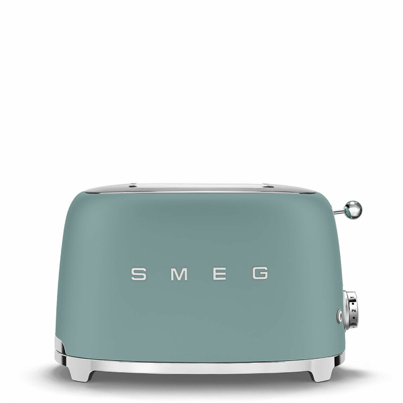 Smeg Toustovač TSF01, 2x2, 50's Retro Style, matná zelená smaragdová TSF01EGMEU