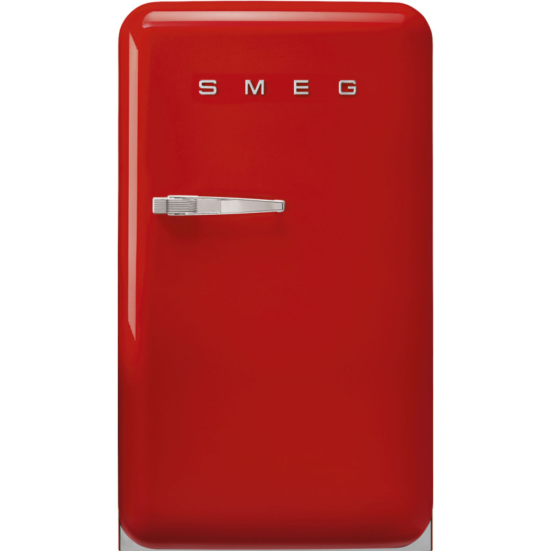 Smeg Chladnička s mrazícím boxem FAB10R, 105 l/17 l otvírání vpravo, 96x54,3 cm, červená FAB10RRD6