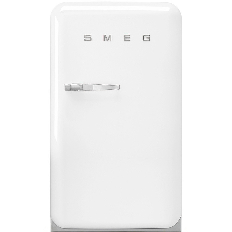 Smeg Chladnička s mrazícím boxem FAB10RWH6, 105l/17l otv.pravé 96x54,3 cm, bílá FAB10RWH6