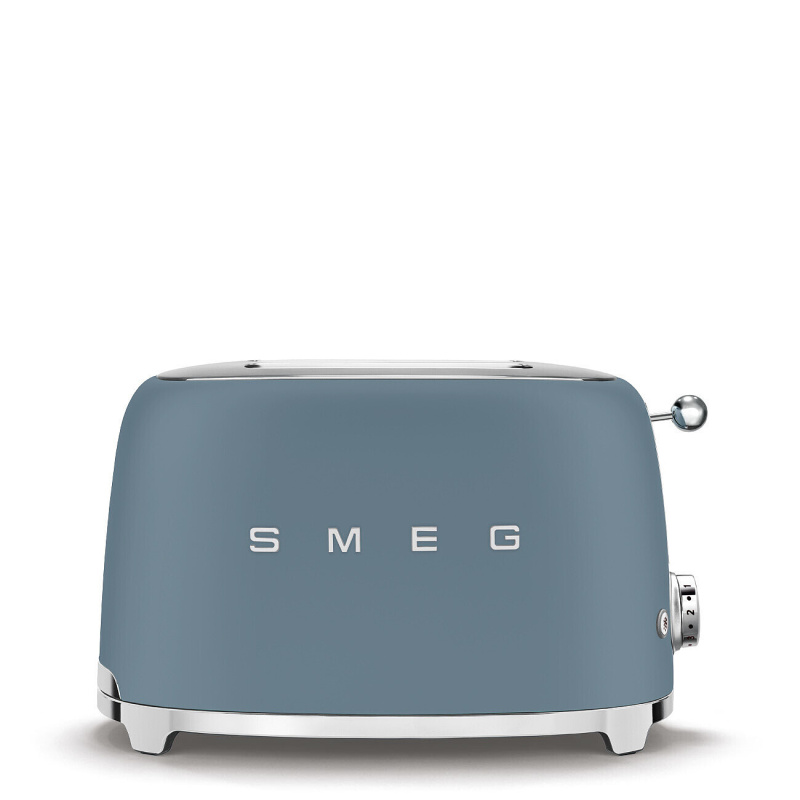 Smeg Toustovač TSF01, 2x2, 50's Retro Style, matná modrá storm blue TSF01SBMEU