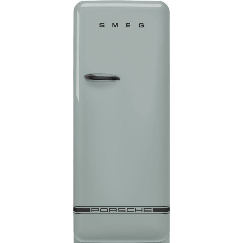 Smeg SMEG 50's RS chladnička s mrazícím boxem 244l/26l otv.pravé 153x60 cm, Porsche design, šedozelená FAB28RDPSG6EU