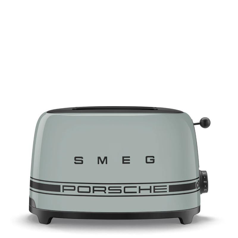 Smeg Toustovač PorschexSmeg, 50's Retro Style, 2x2 950 W, šedozelená TSF01PSGEU
