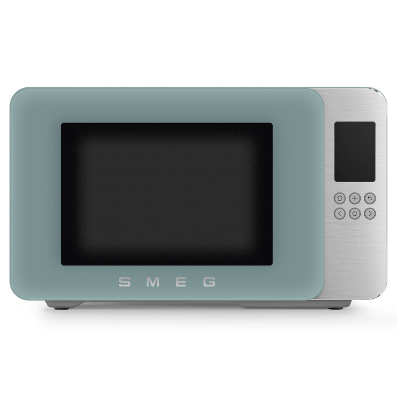 Smeg SMEG mikrovlnná trouba MOC01 s grilem, 29l, smaragdově zelená  MOC01EGMEU