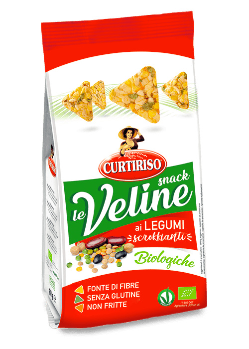 Curtiriso Bio snack s luštěninami 80g