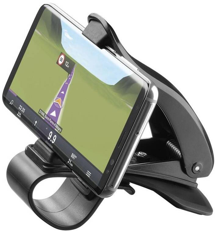 Držák na mobil CellularLine Pilot View / max. šířka zařízení 9 cm / černá Varianta: ivi1