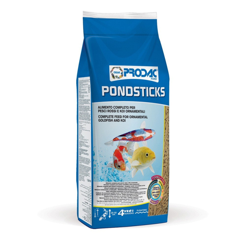 Prodac Pondsticks, 1kg - krmivo pro jezírkové ryby