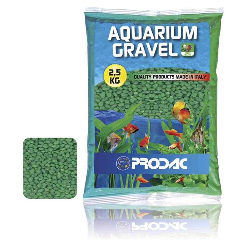 Prodac Quartz light green akvarijní písek, 2,5kg - akvaristika
