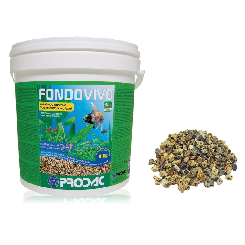 Prodac - Fondovivo, živná půda do akvária 8kg