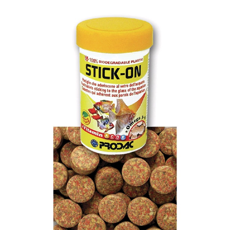 Nutron Stick-on nalepovací tablety, krmivo pro rybičky, 100ml=60g - akvaristika