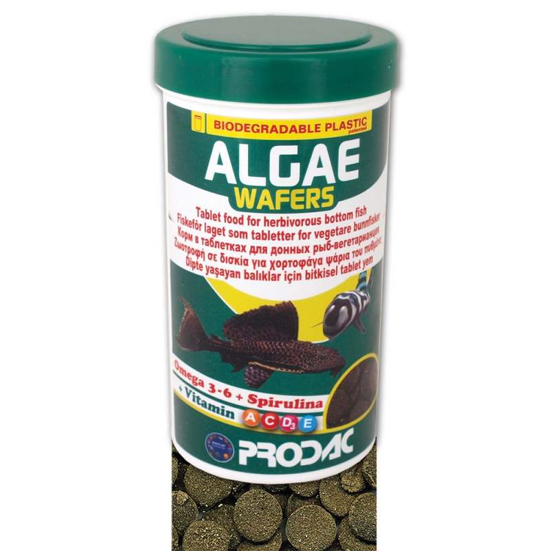 Prodac - Algae Wafers, Krmivo pro ryby - tablety 125g