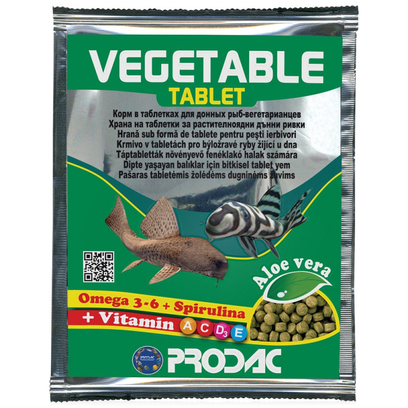 Prodac Vegetable Tablet, 12g