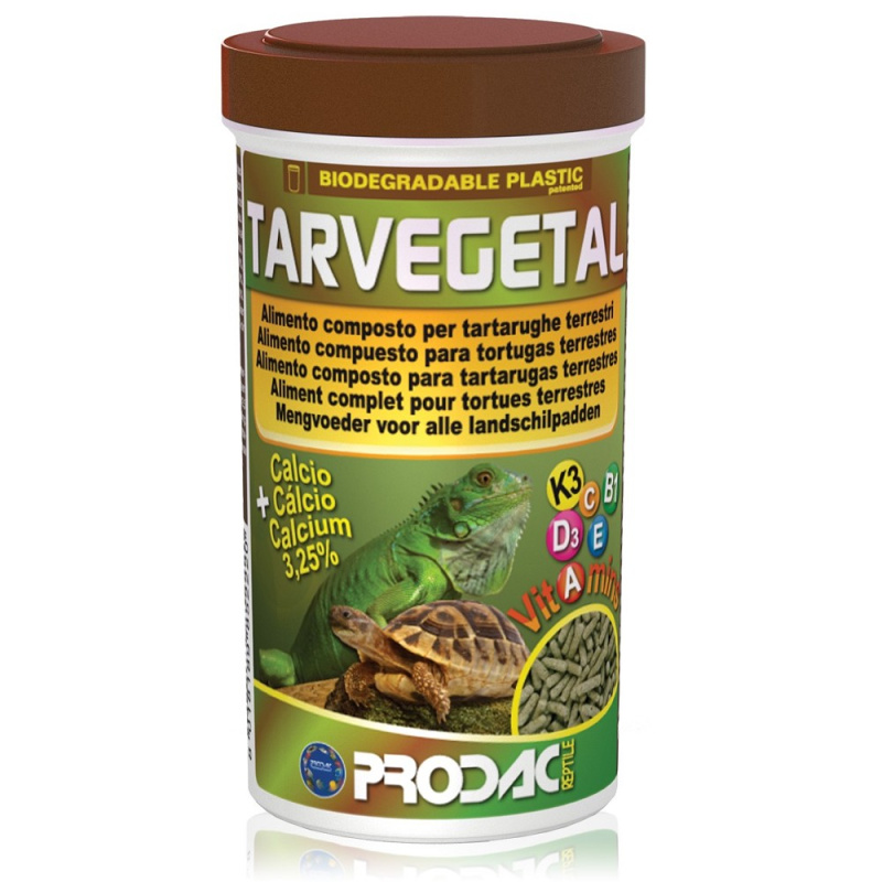 Granulované krmivo pro želvy a ještěry Prodac - Tarvegetal, 60g 051941