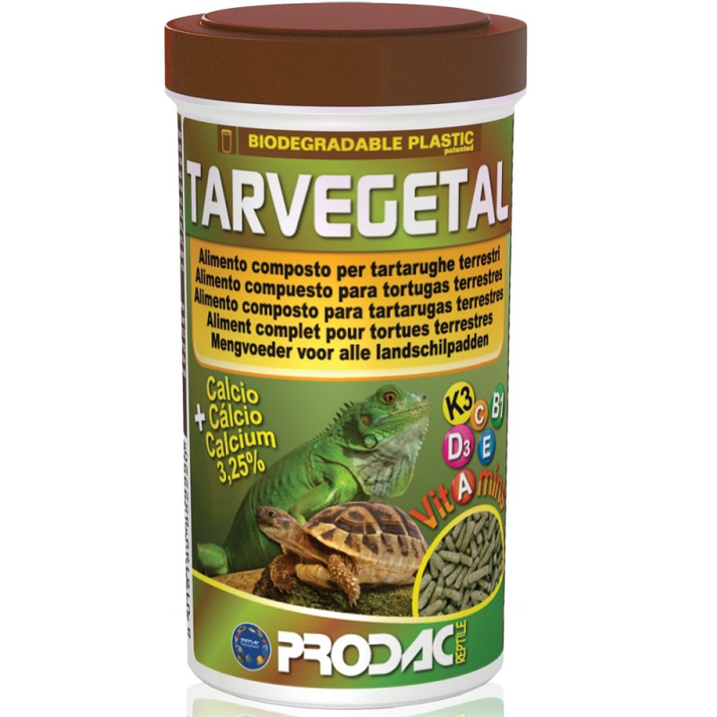 Granulované krmivo pro želvy a ještěry Prodac - Tarvegetal, 260g 051942
