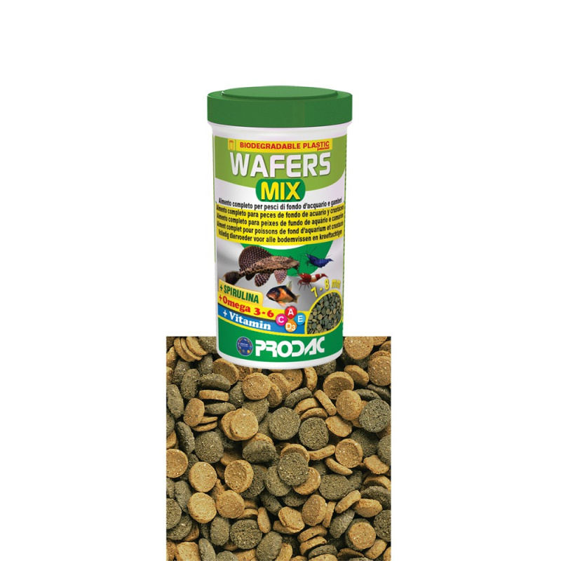 Základní krmivo pro ryby Prodac Wafers Mix 100 ml,50g 05138