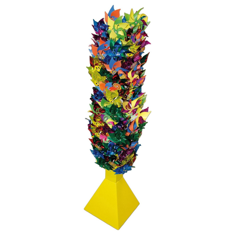 Větrník barevný, různé druhy, pr. 20 cm, 1 ks