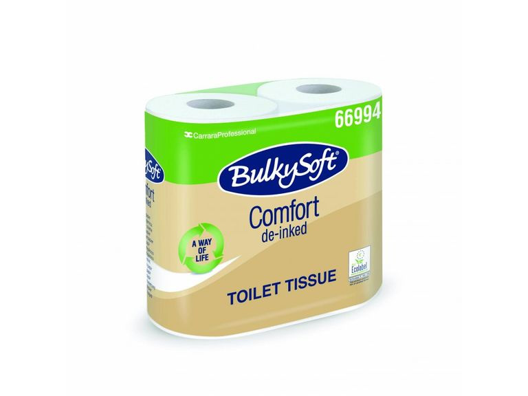 Toaletní papír BulkySoft Comfort - 2 vrstvý, 4 role