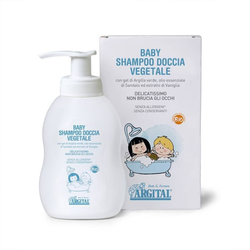 Argital Baby hypoalergenní sprchový šampon, 250 ml Objem:: 250 ml