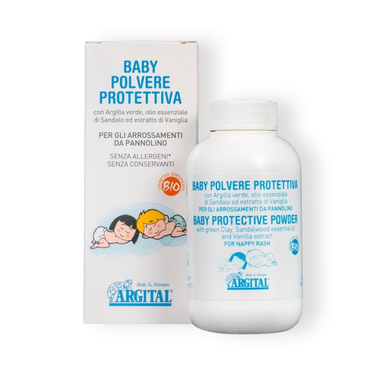 Argital Baby ochranný pudr na zadeček, 60 g