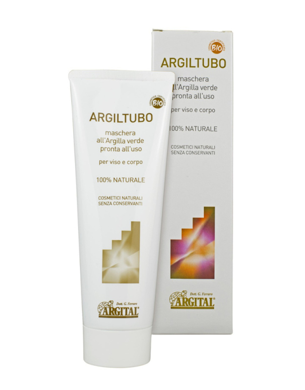 Argital Maska ze zeleného jílu „Argiltubo“, 250 ml Objem:: 250 ml