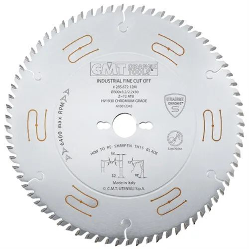 CMT | Pilový kotouč pro příčné řezy - D250/30 mm Z80 WZ/ATB odhlučněný