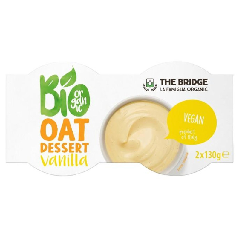 The Bridge BIO Ovesný dezert s vanilkou (2×130 g)