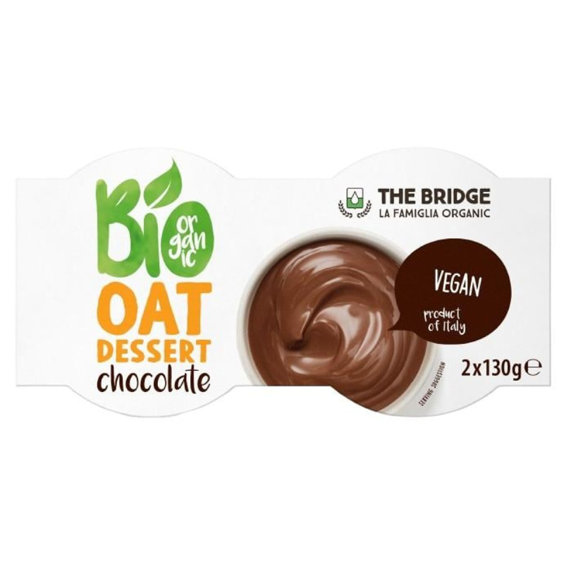 The Bridge BIO Ovesný dezert s čokoládou (2×130 g)