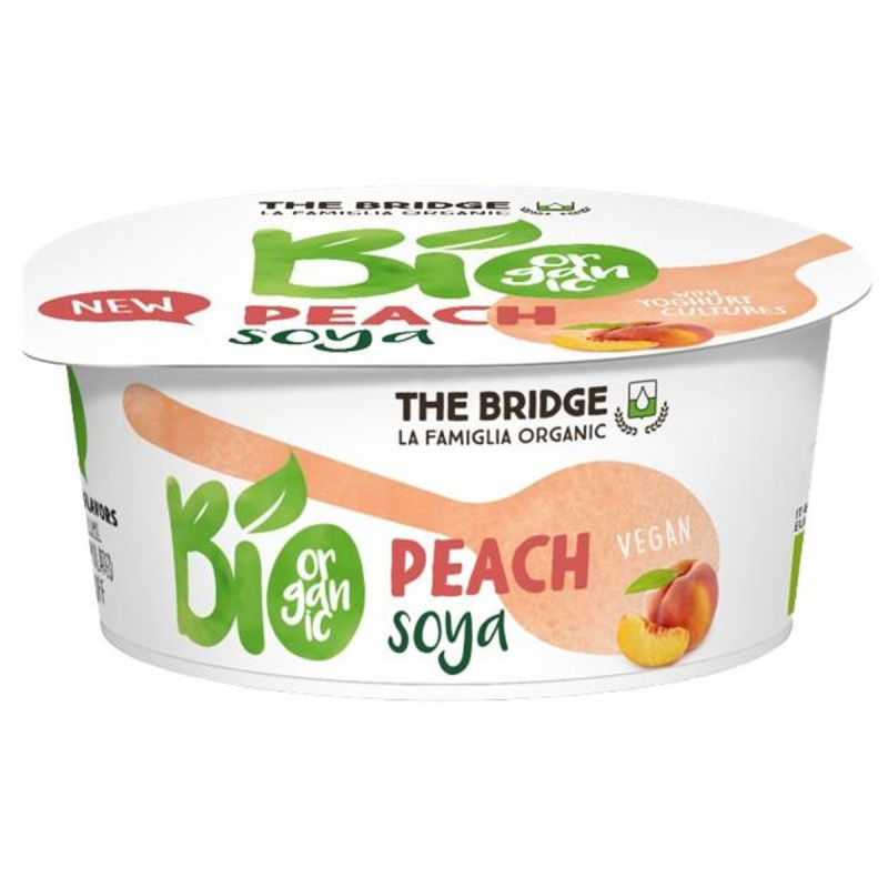 The Bridge BIO Fermentovaný sójový dezert s broskví