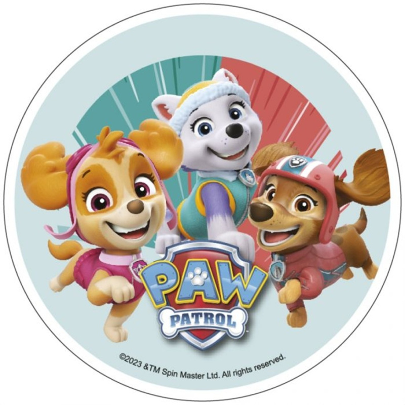 Modecor Jedlý papír Paw Patrol Holky