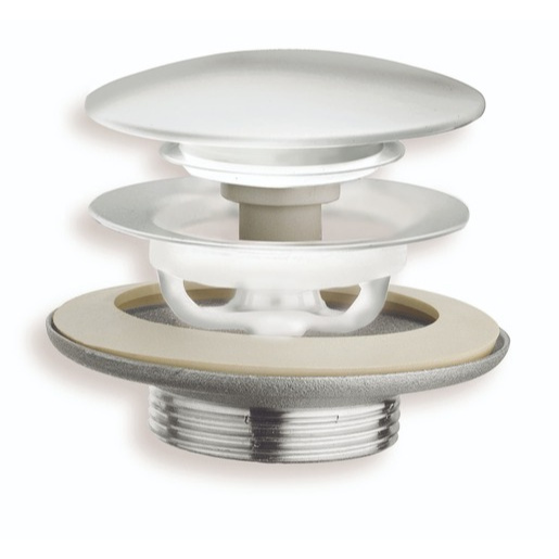 Vanový vtok Click-clack zátka bílá UD370WH