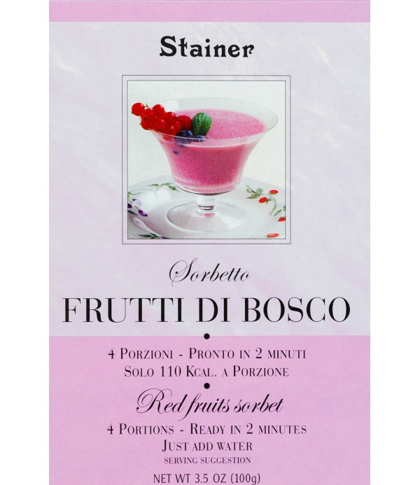 Stainer Směs na přípravu sorbetu z lesniho ovoce (Sorbetto Frutti di Bosco) 100g
