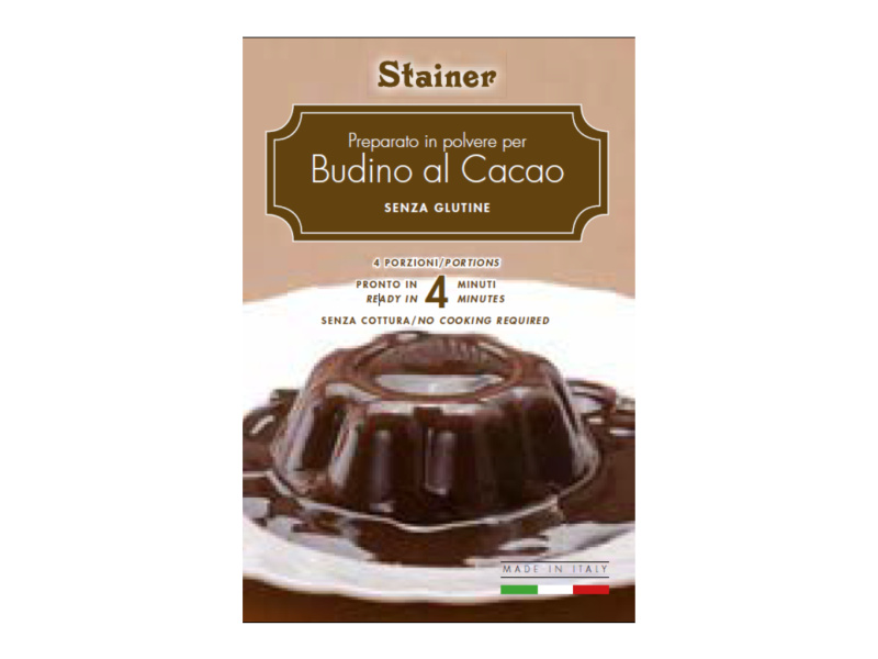 Stainer Směs na přípravu čokoládového pudinku (Budino al Cacao) 76g