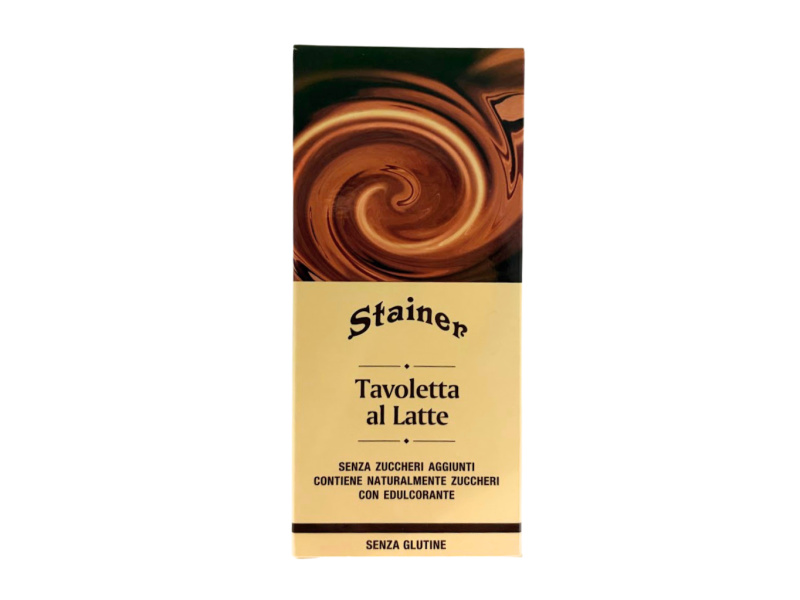 Stainer čokoláda mléčná bez cukru 50g