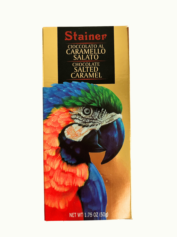 Stainer čokoláda mléčná 32% se slaným karamelem (Caramello Salato) 50g