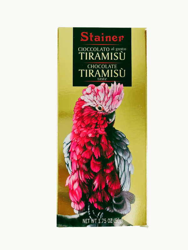 Stainer čokoláda mléčná 41% tiramisu 50g