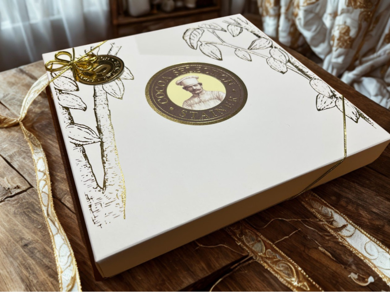 Stainer bonboniera bílá (Stainer Blu) 220g