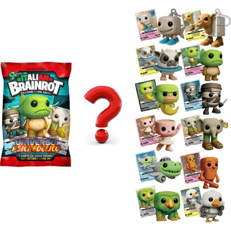 Brainrot Přívěšek na klíče + speciální karta