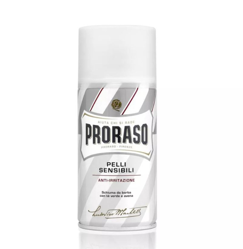 Proraso White pěna na holení pro citlivou pleť 50 ml
