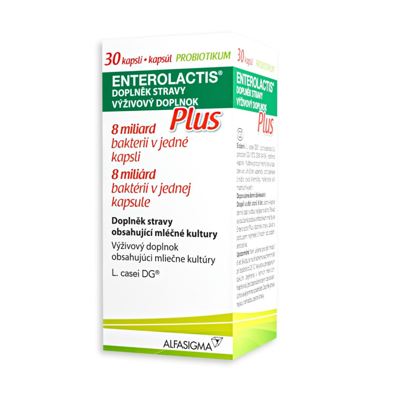 ENTEROLACTIS® Plus probiotika 30 kapslí