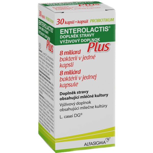 ENTEROLACTIS® Plus probiotika 30 kapslí
